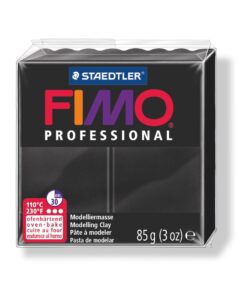 Глина Fimo Professional 8004 - 9-черен