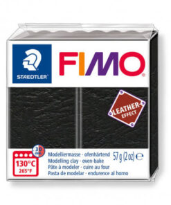 Глина Fimo Leather - 909 черен