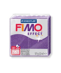 Полимерна глина Fimo Effect 8020 - 602 Glitter Purple