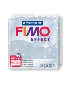 Полимерна глина Fimo Effect 8020 - 812 Glitter Silver