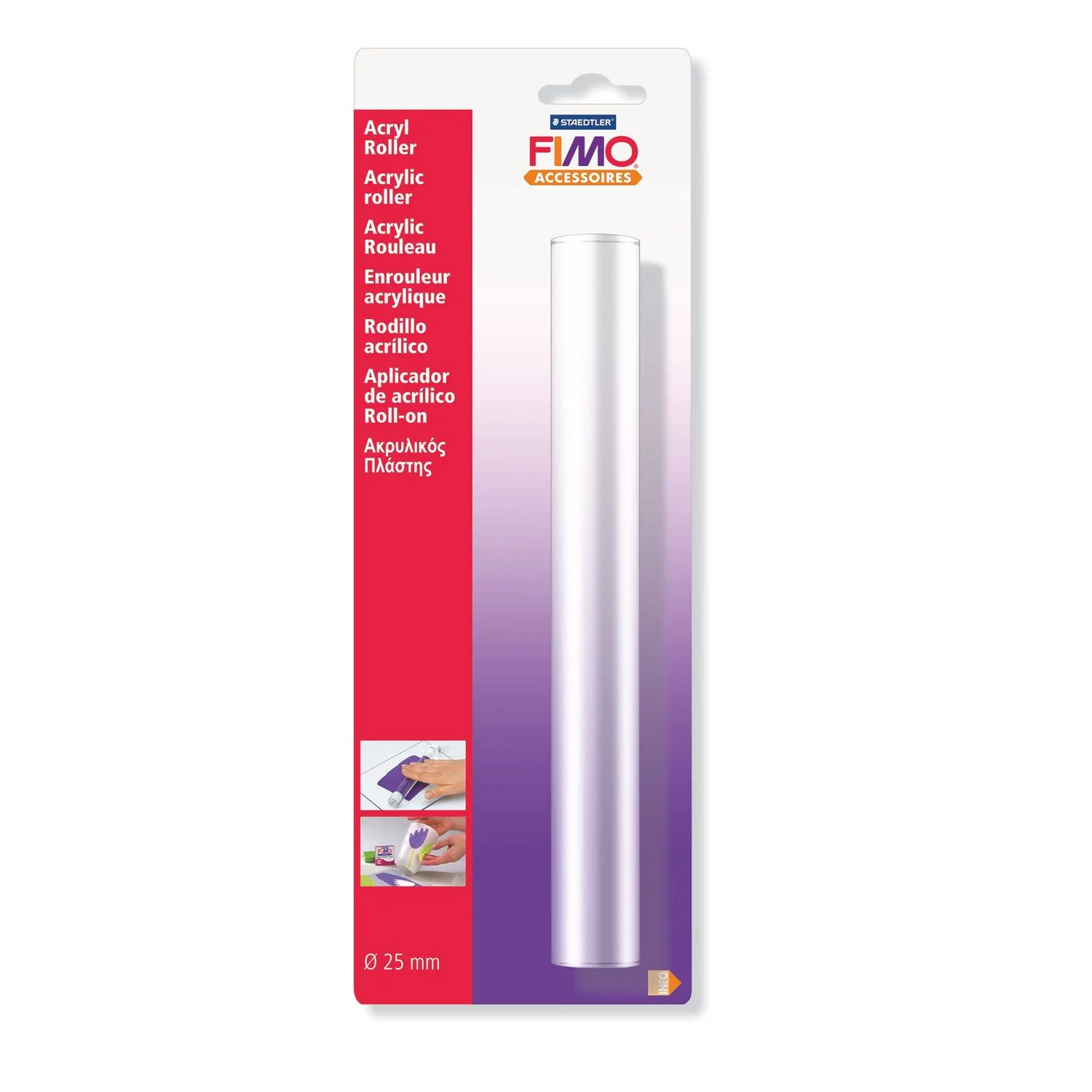 fimo-acrylic-roller Акрилна точилка Fimo acrylic roller 8700-05