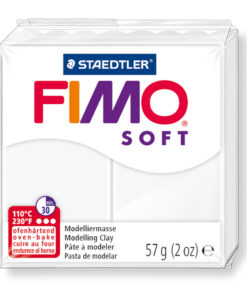 Глина Fimo Soft 8020 - 0 white