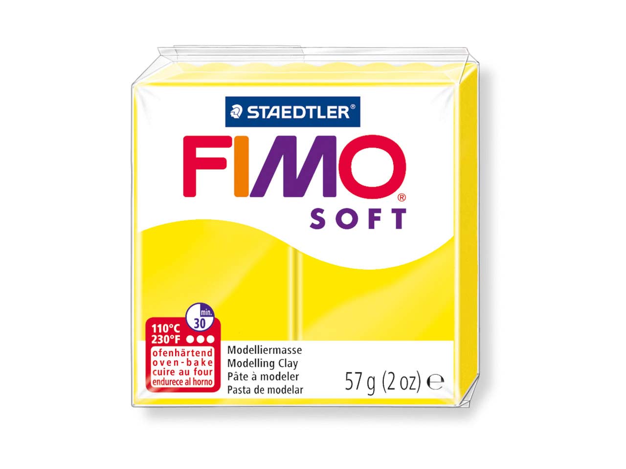 Глина Fimo Soft 8020 - 10 lemon