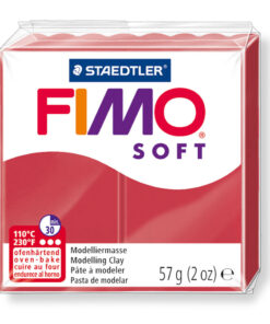 Глина Fimo Soft 26 cherry red