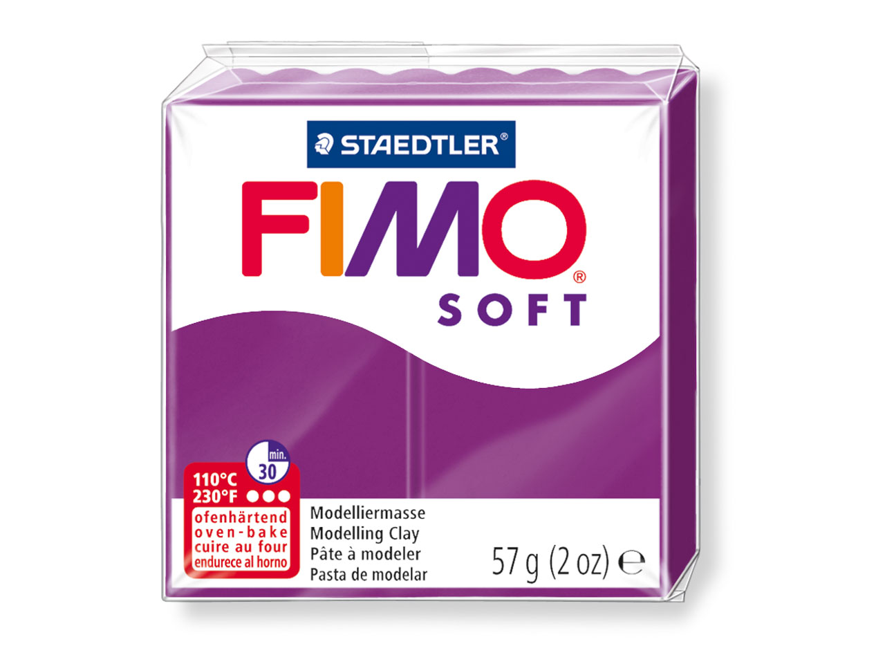 fimo_soft_8020_61_purpure Глина Fimo Soft 8020 - 61 purpure