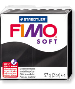 Глина Fimo Soft 8020 - 9 black