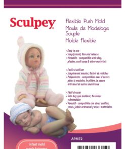 Молд за глина бебета Sculpey