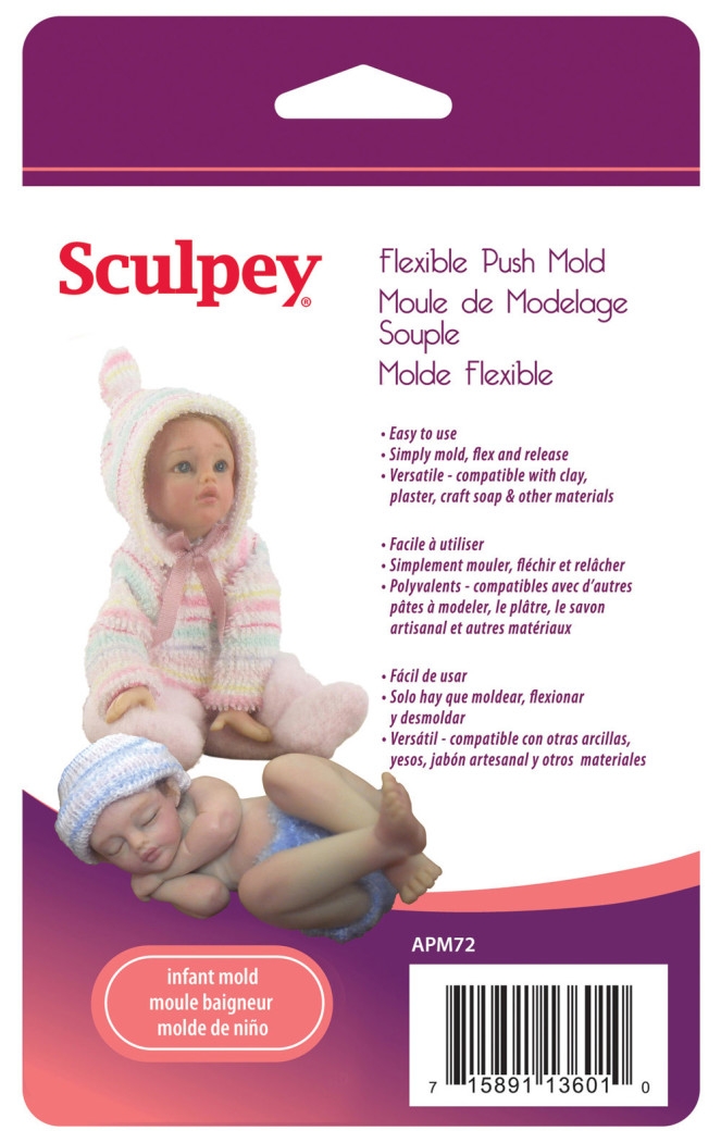 Молд за глина бебета Sculpey
