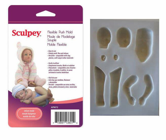 Молд за глина бебета Sculpey