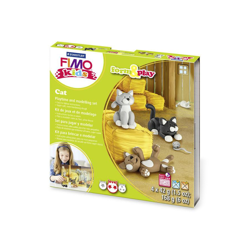 Fimo Кids Form&Play - 8034-16 Cat