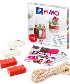 Комплект Plant hangers с Fimo Leather