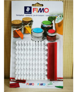 Fimo Stempelset комплект с букви и цифри за полимерна глина