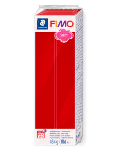 Полимерна глина Fimo Soft 8021-2 Christmas red