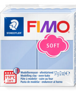 Полимерна глина Fimo Soft 8020-T30 Morning Breeze Blue 57 г
