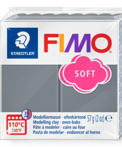 Полимерна глина Fimo Soft 8020-T80 Stormy Gray 57 г