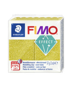 Полимерна глина Fimo Effect 8010-112 glitter gold