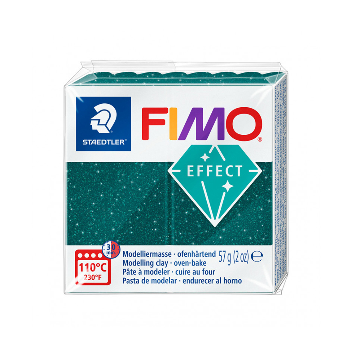 562 Полимерна глина Fimo Effect 8010-562 galaxy green