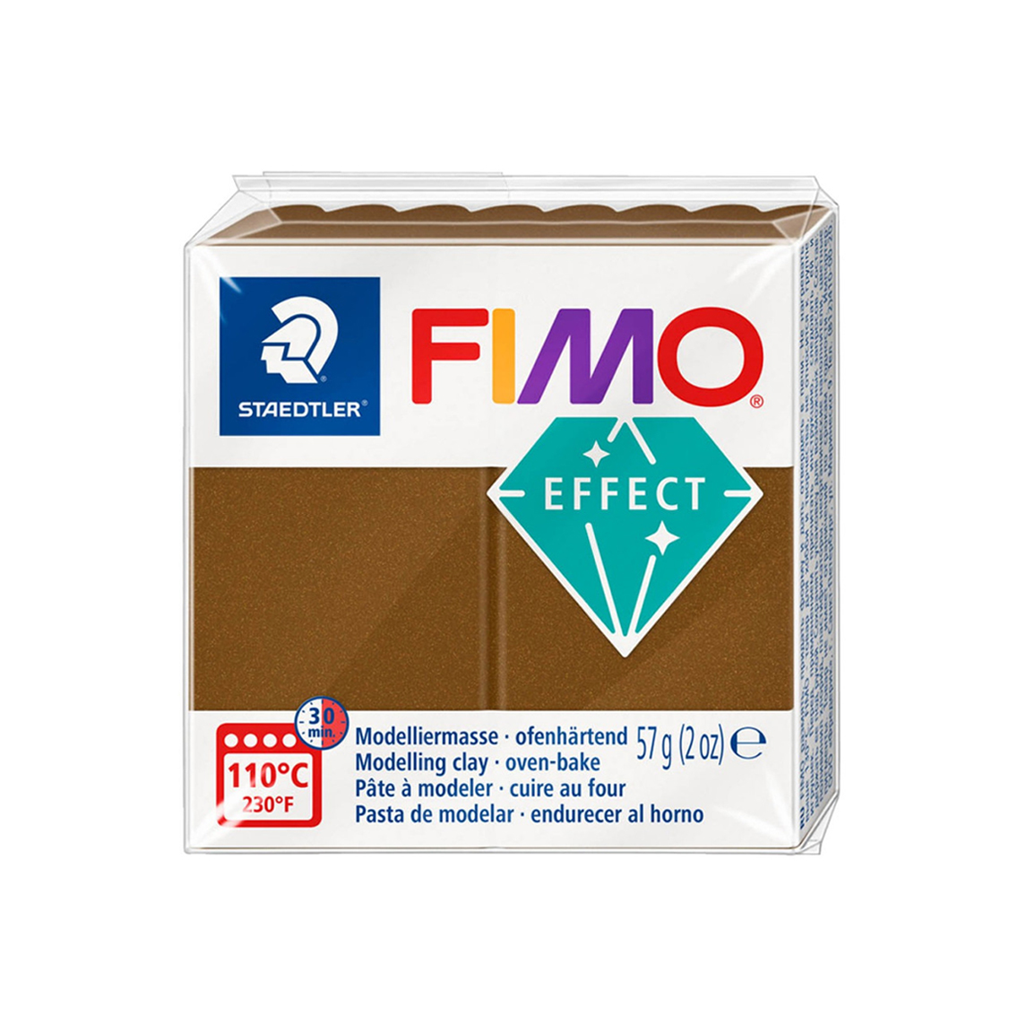 71 Полимерна глина Fimo Effect 8010-71 metallic antique bronze