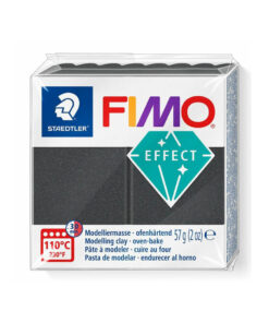 Полимерна глина Fimo Effect 8010-91 metallic steel grey