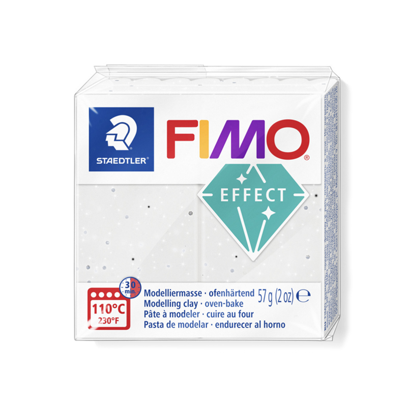 Полимерна глина Fimo Effect 8010-003 stone white granit