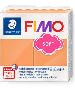Полимерна глина Fimo Soft 8020-T41 Papaya Sorbet